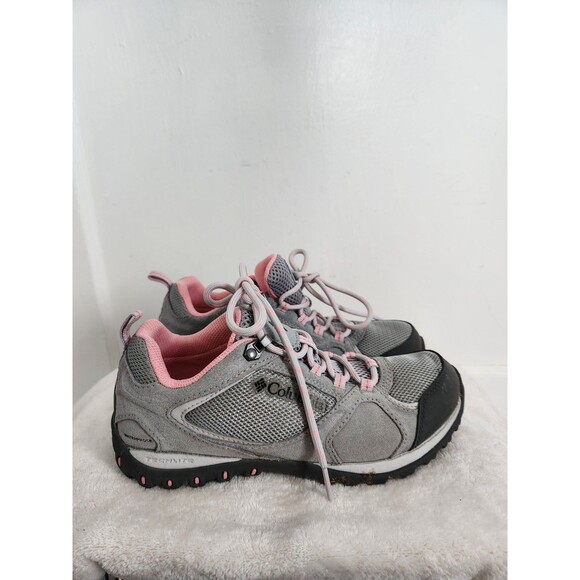 Columbia Access Point II YL5379-037 Trail Waterproof Gray/Pink Women's Size 7M - Picture 7 of 11
